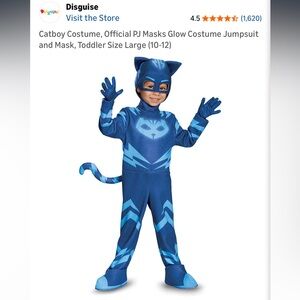 Pj Masks Costume Catboy age 10